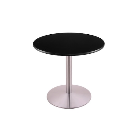 Holland Bar Stool Co 30" 214 Stainless Table, 30" dia. Top 214-2230SS30R
